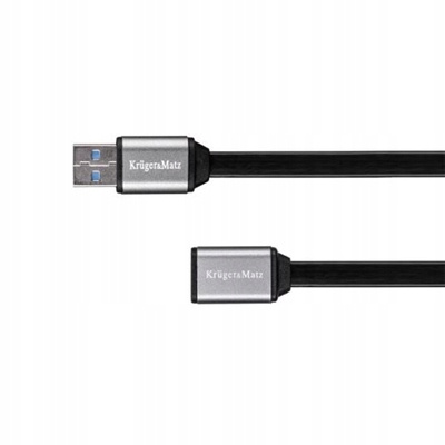 Kabel USB 3.0 wtyk gniazdo 1m Kruger&Matz