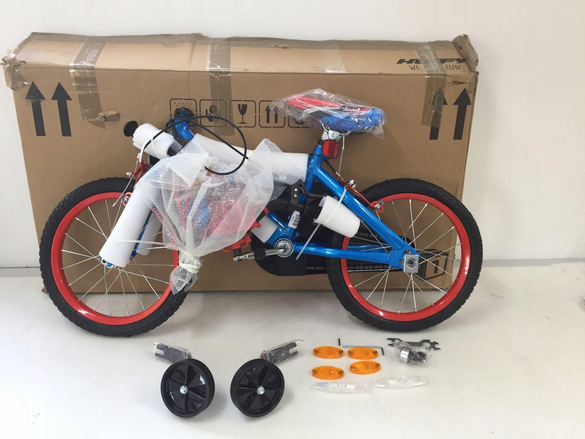 ROWER DZIECIĘCY HUFFY SPIDERMAN KOŁO 16 " Marka inna