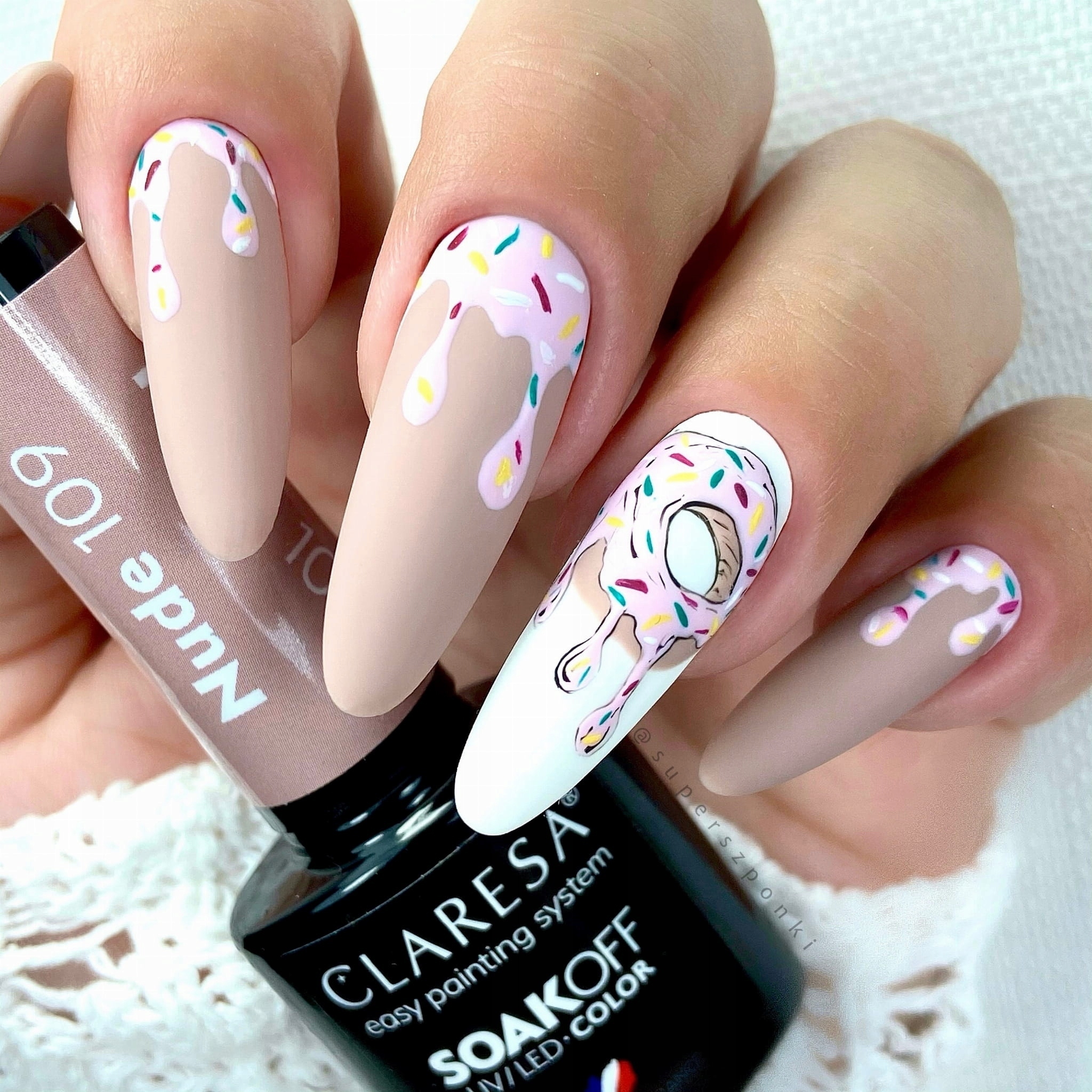 109 Nude UV Nagellack 5 ml Claresa — 10