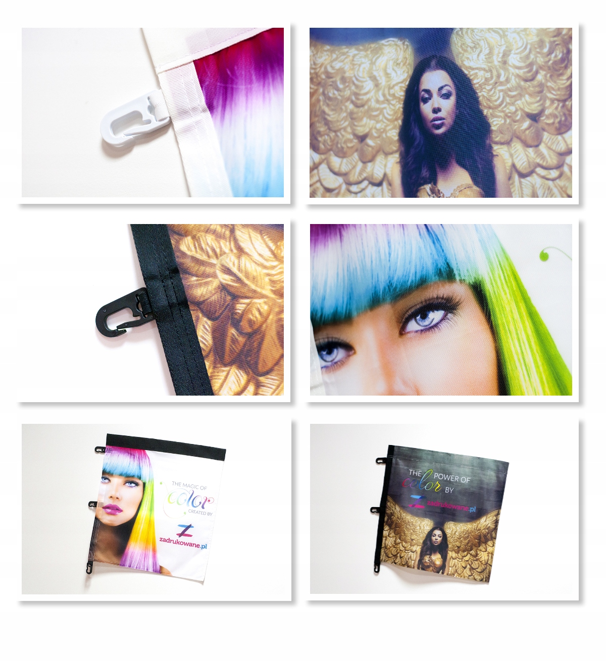 FLAGA 100x200 cm REKLAMOWA FIRMOWA FLAGI REKLAMOWE Szerokość produktu 100 cm