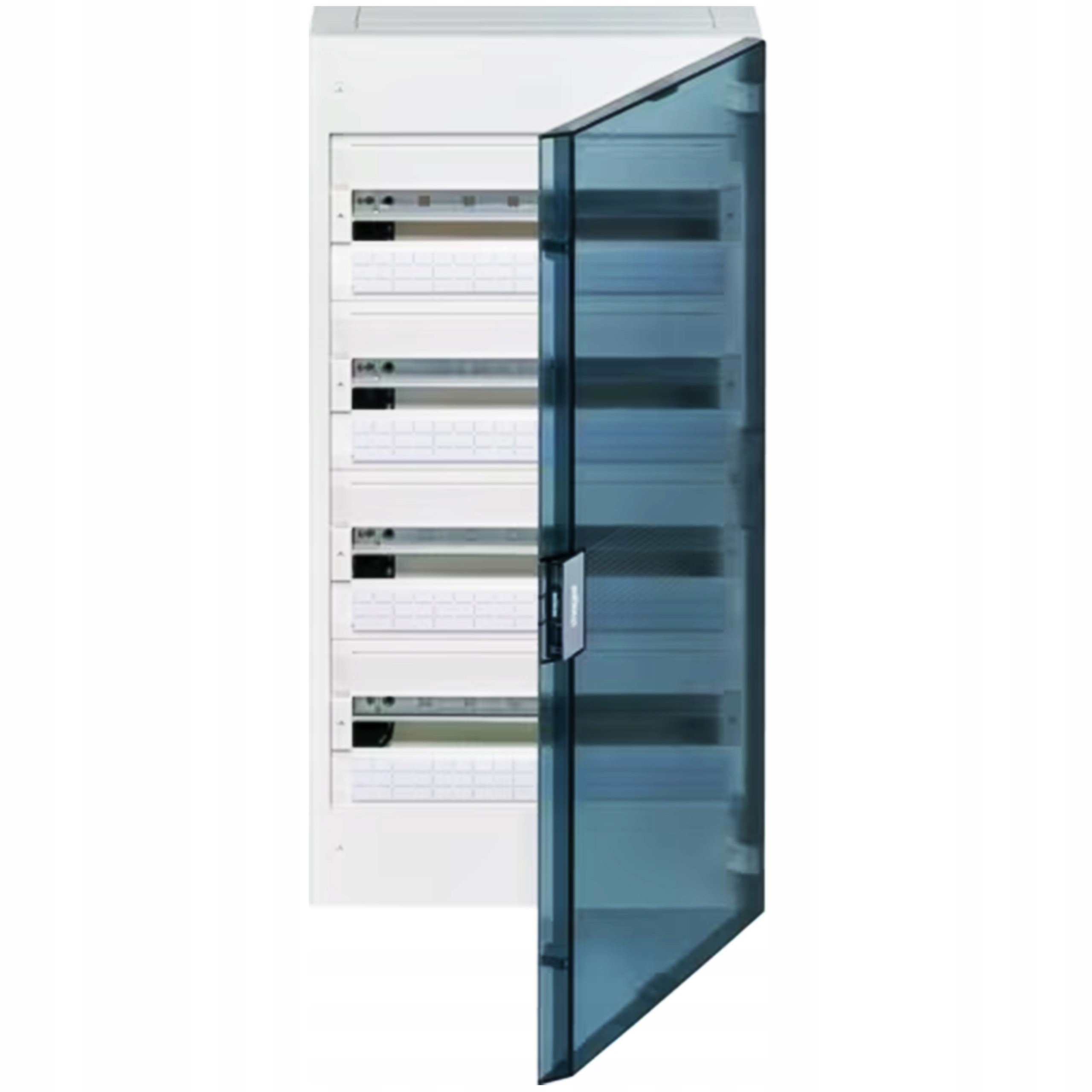 Vega Rozvádzač, nástenná skrinka 4x18M IP40, transparentné dvere VB418TB