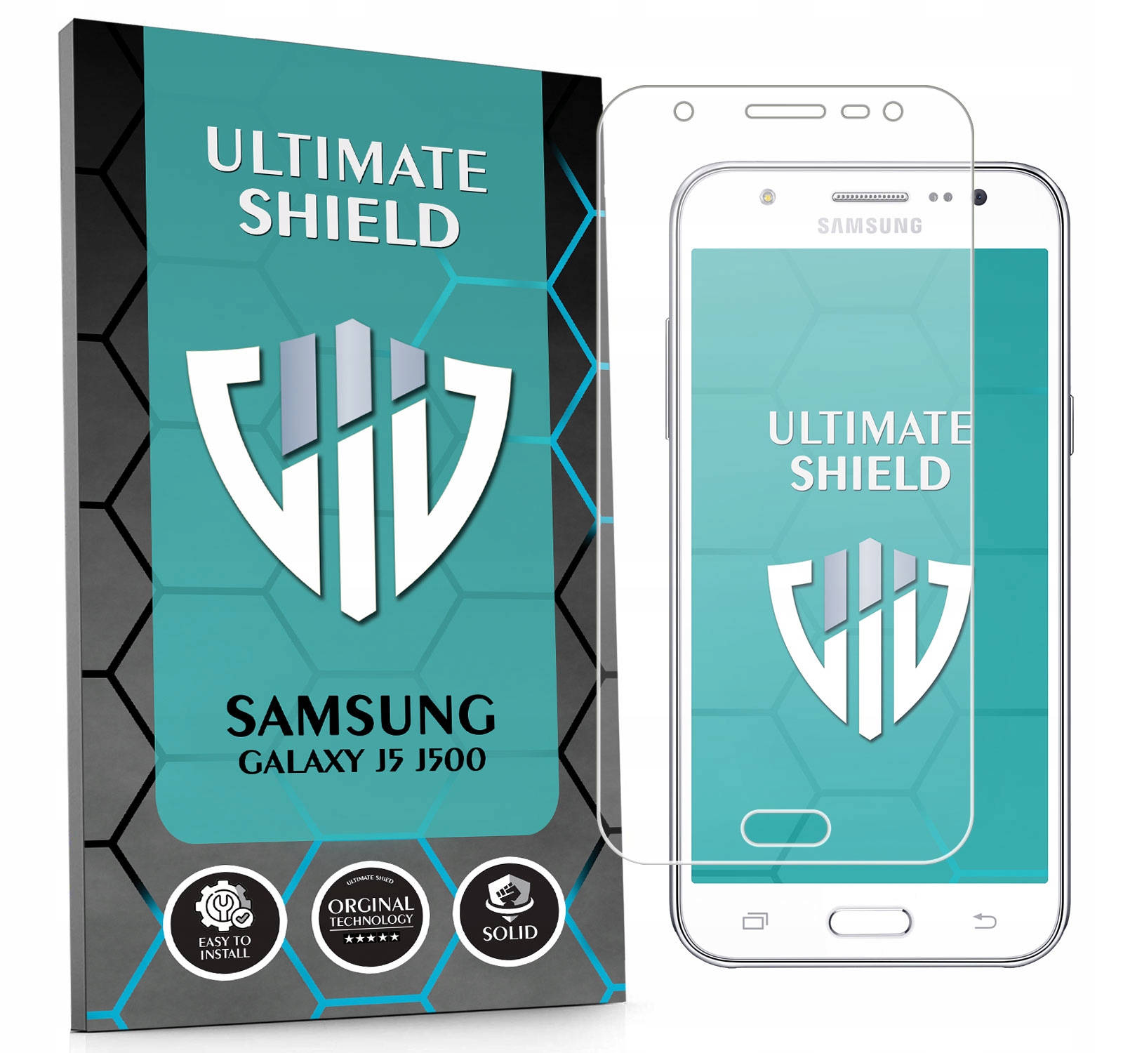 Sklo 3x Displej 7x Fotoaparát Rychlý Objektiv Pro Samsung J5 2015 J500