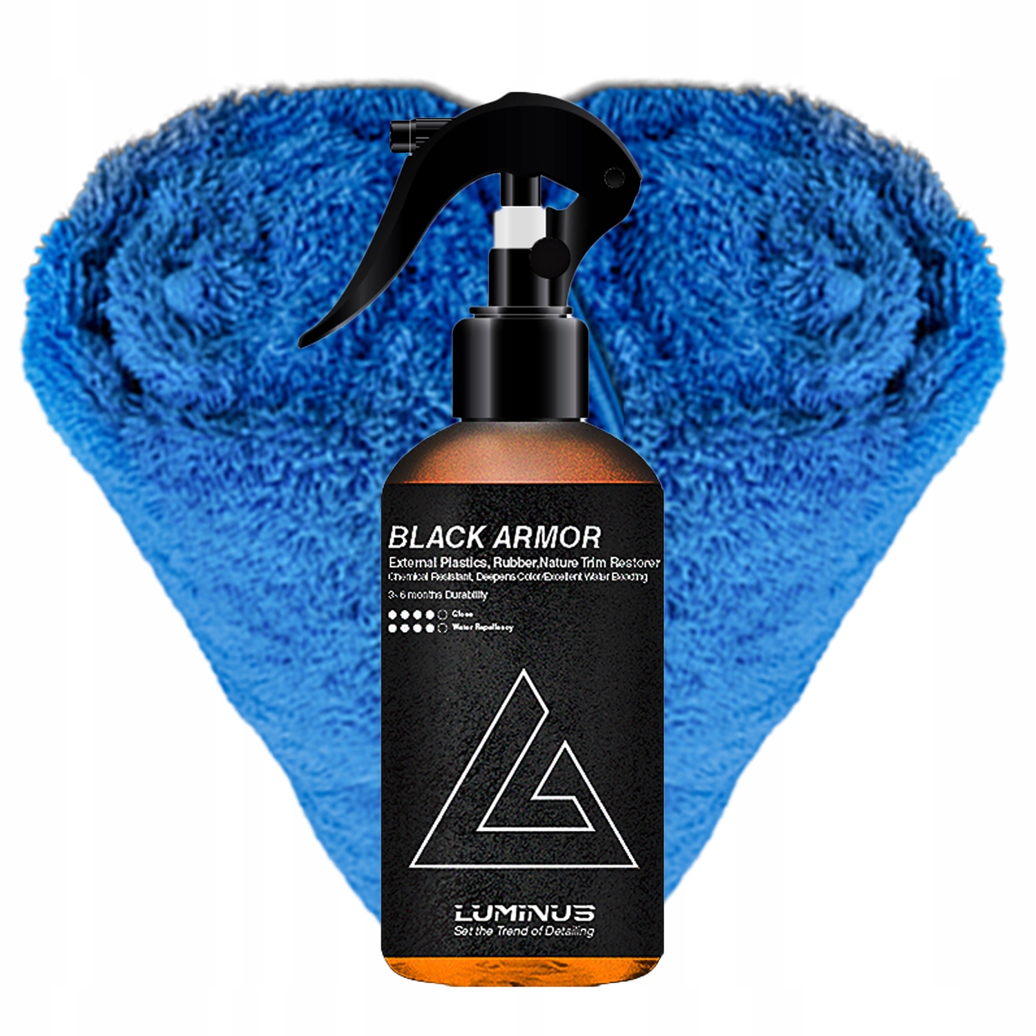 Luminus Black Armor 250ml impregnat do plastików zewnętrznych