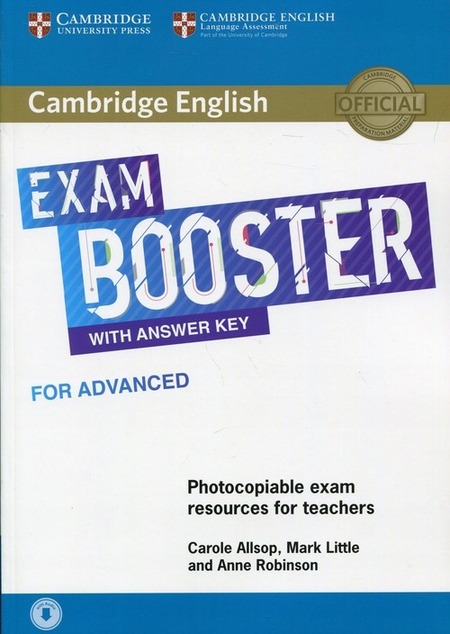 Cambridge English Exam Booster with answer key for