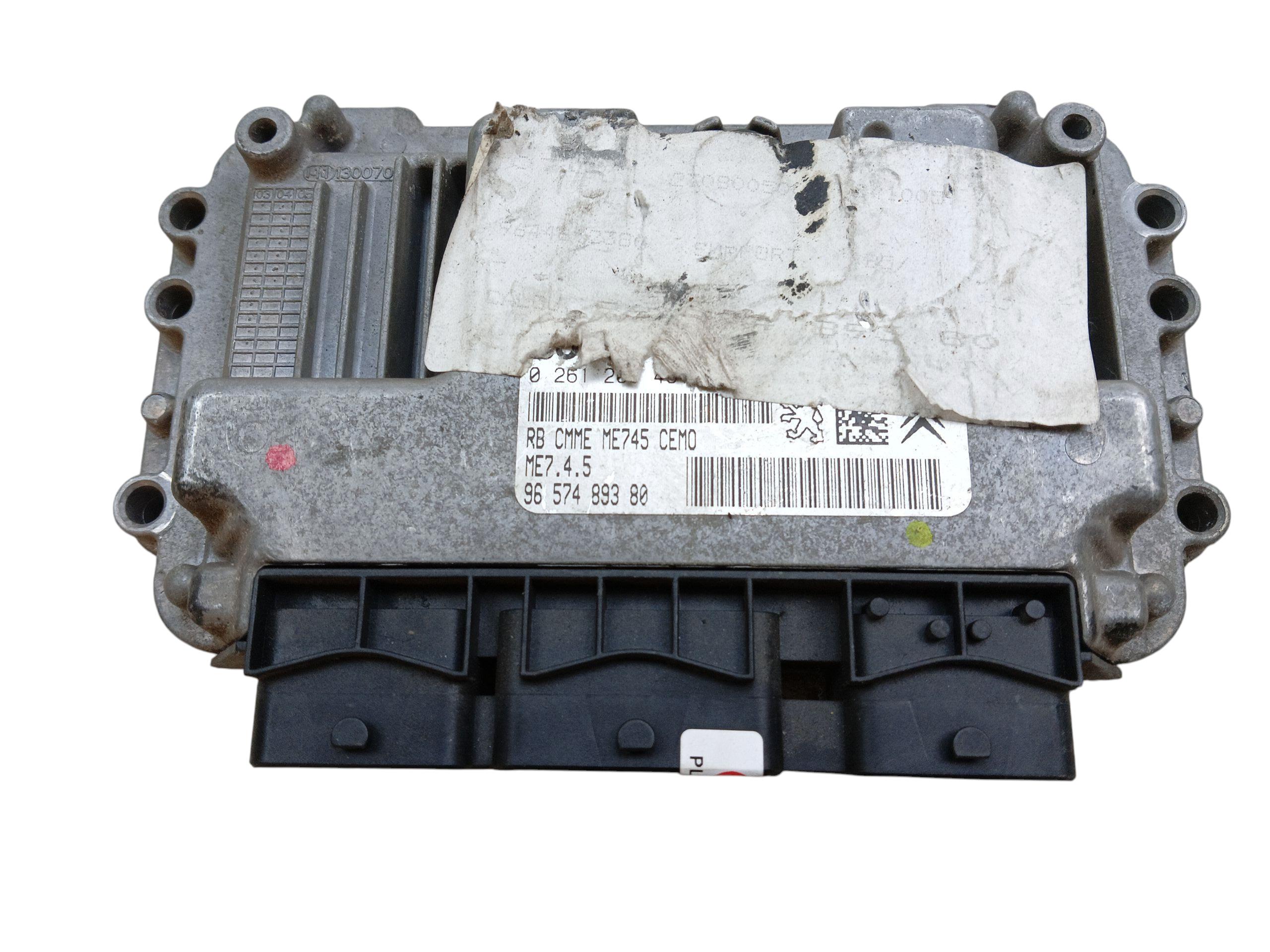 computer Centralina Motore CITROEN C4 e 2004-2008 1.6 16V 109KM 9657489380