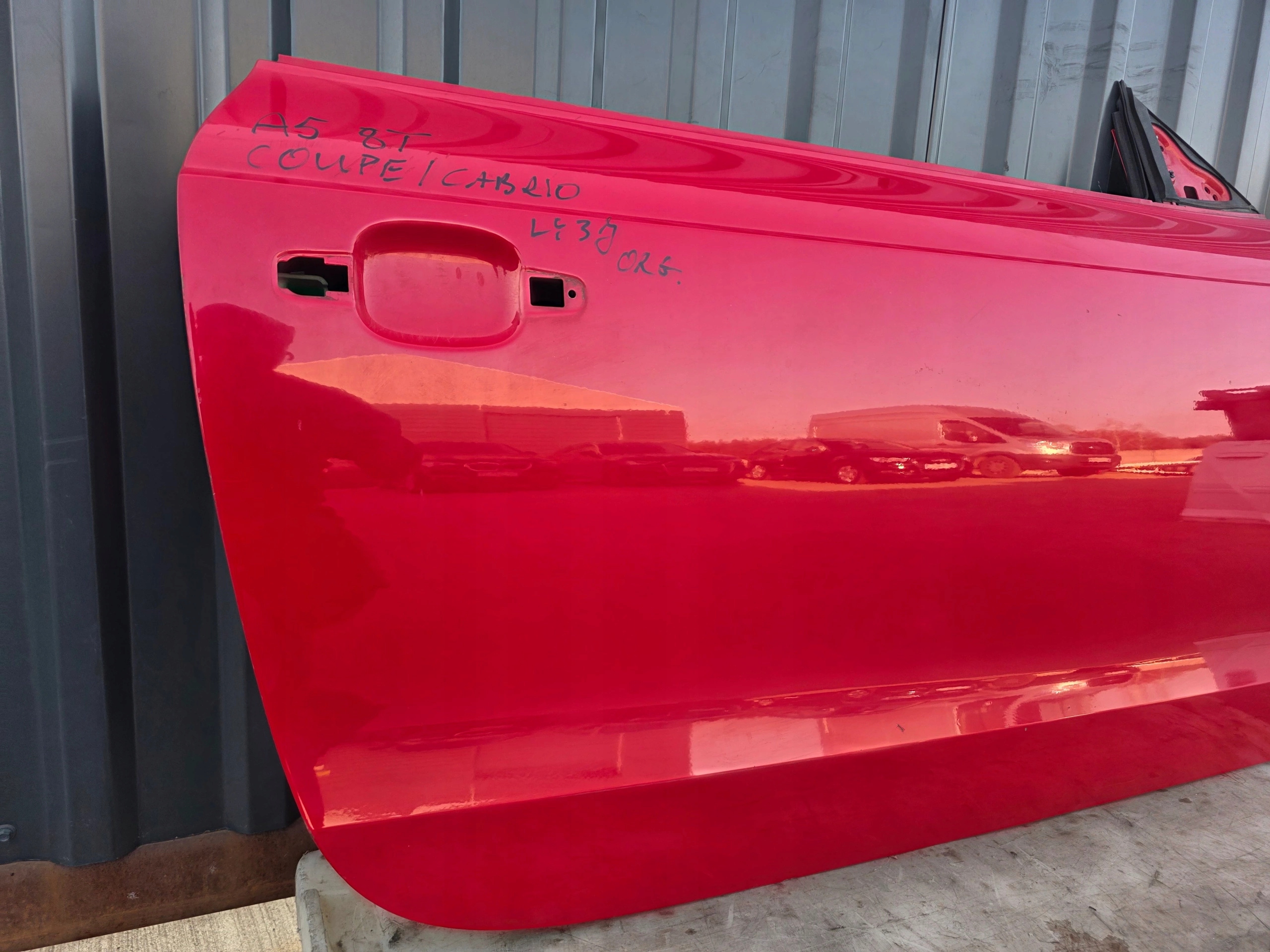 door right front AUDI A5 8T COUPE CABRIO LY3J 2008-2016 original !!!