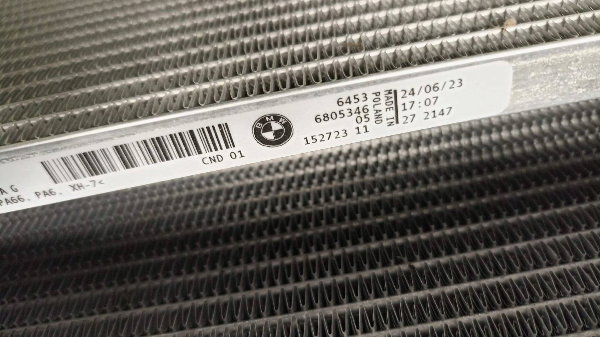 BMW 3 G20 G21 radiator fan KOMPLET 1.8D engine B47B