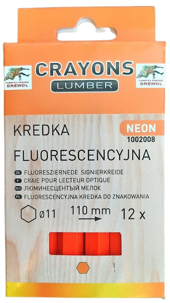 Lubryka kreda kredka fluorescencyjna NEON 11 mm Marka inny