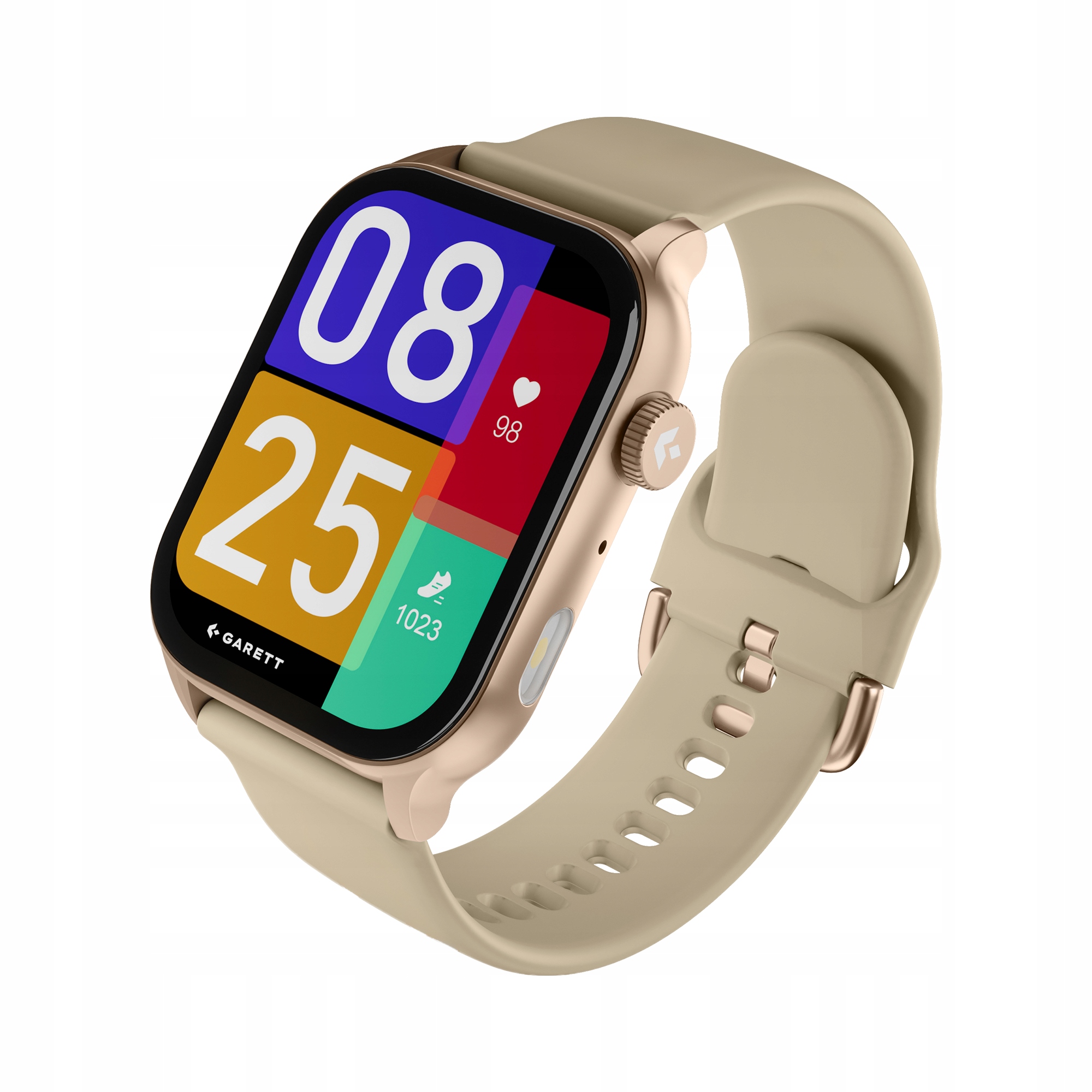 Garett Smartwatch Grc Activity 3 złoty dwa paski