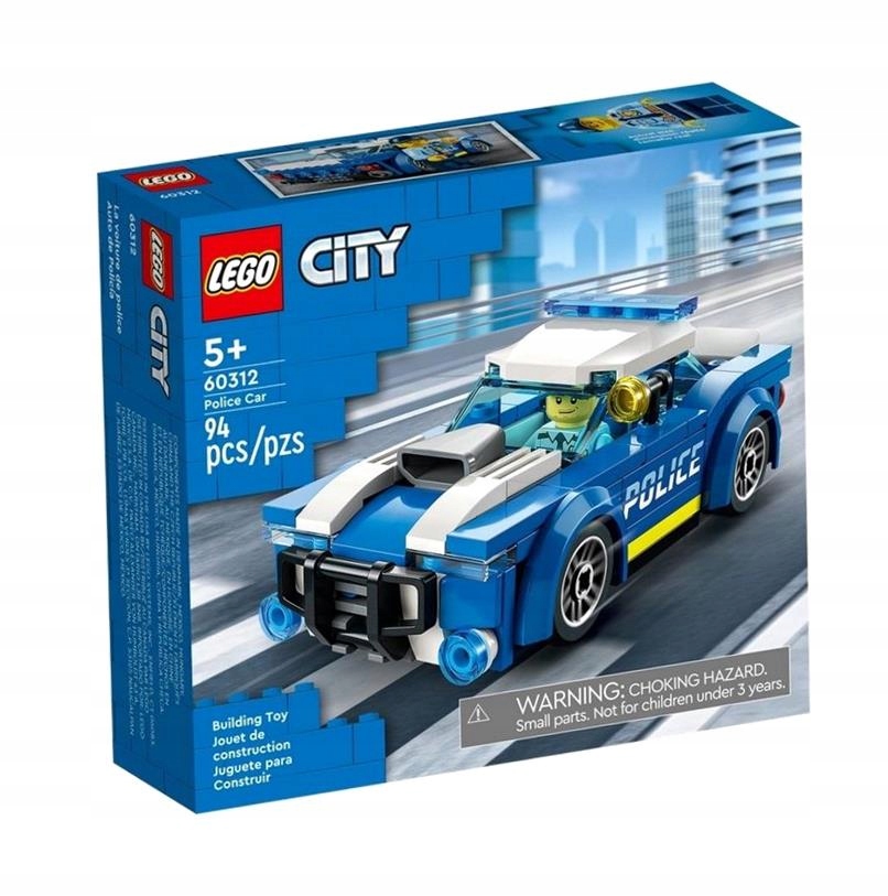 LEGO CITY 60312 ПОЛИЦЕЙСКАЯ МАШИНА