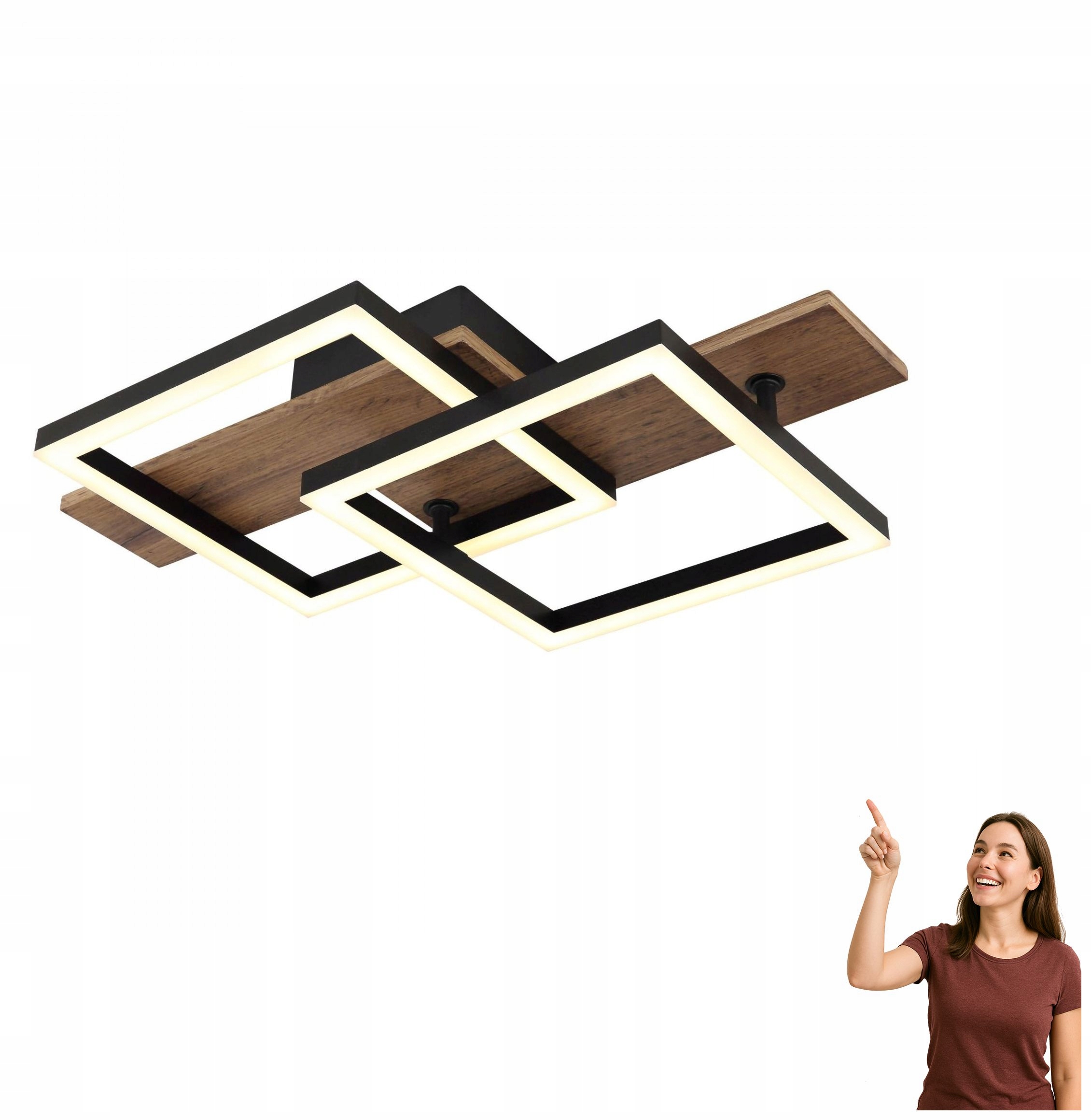 Stropná Led lampa 16W Jeffry 67350-16 Globo