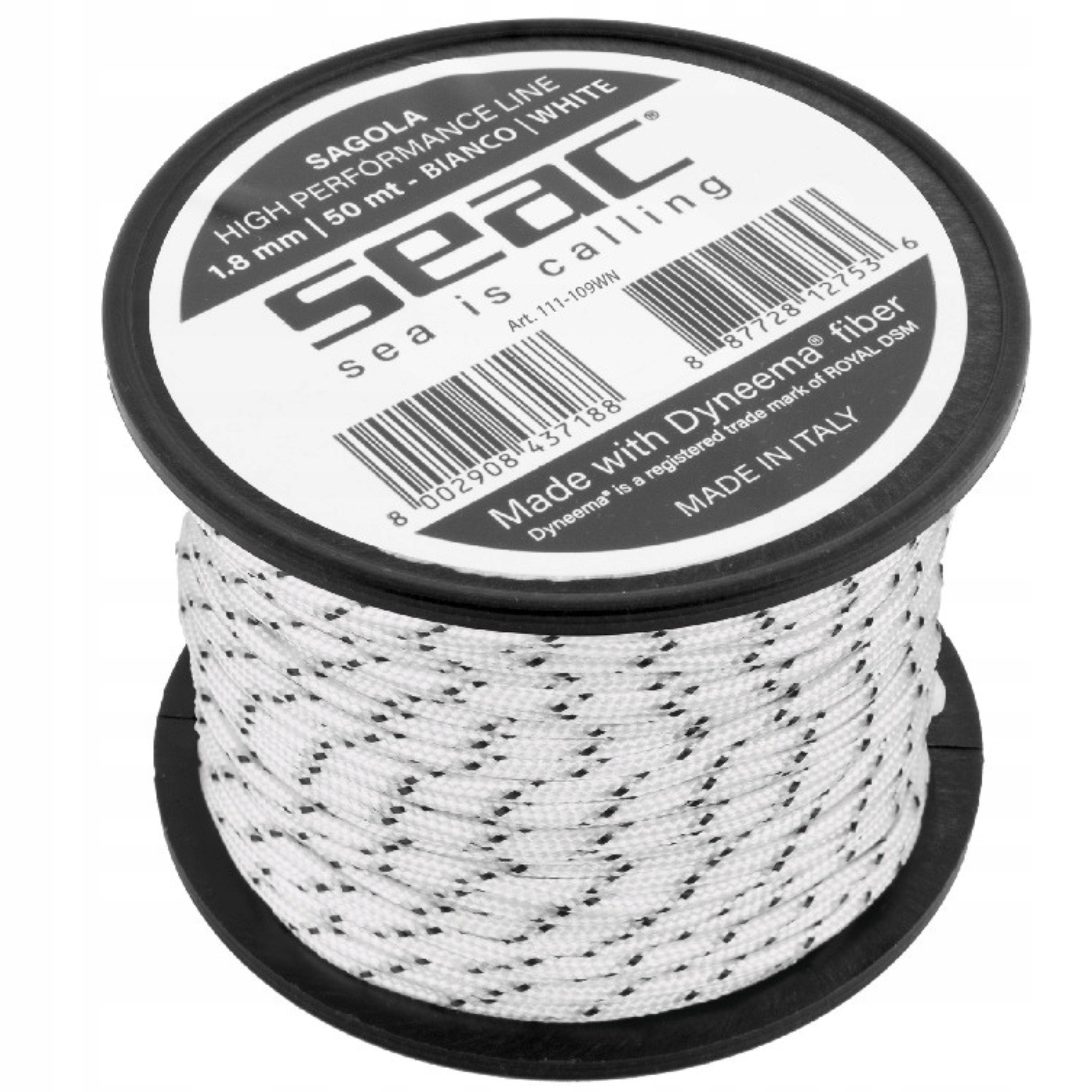 Linka na kuše Seac Dyneema 1,8 mm originální italská silná 220 kg