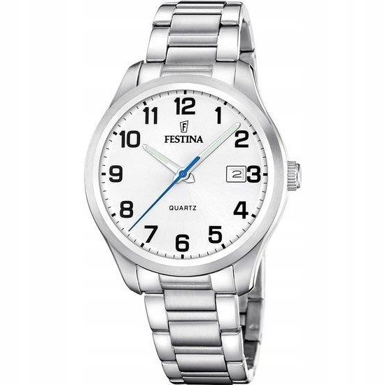 Pánské Hodinky Festina F20736-1 stříbrný náramek