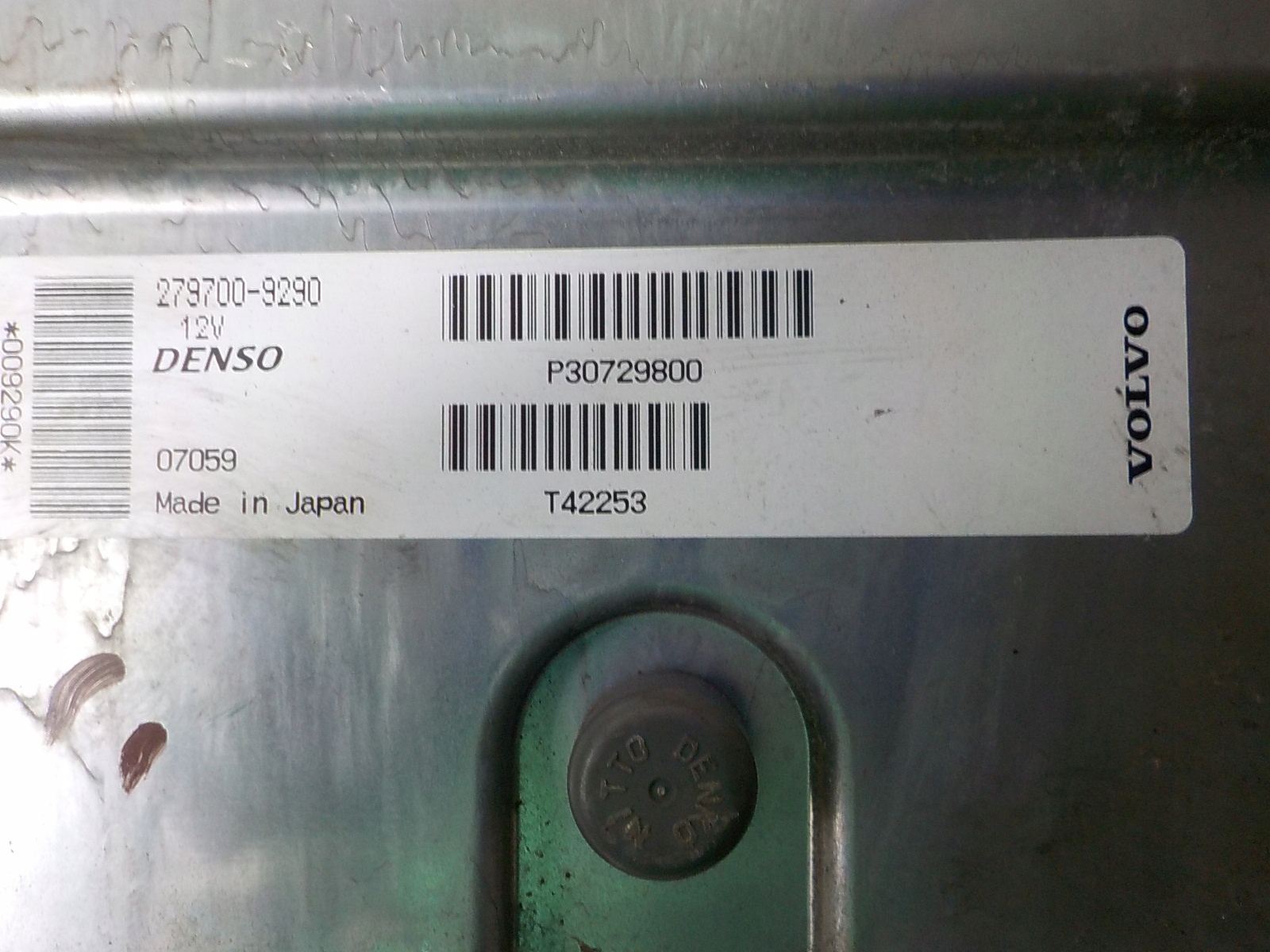 VOLVO V50 computer control unit 279700-9290 P30729800