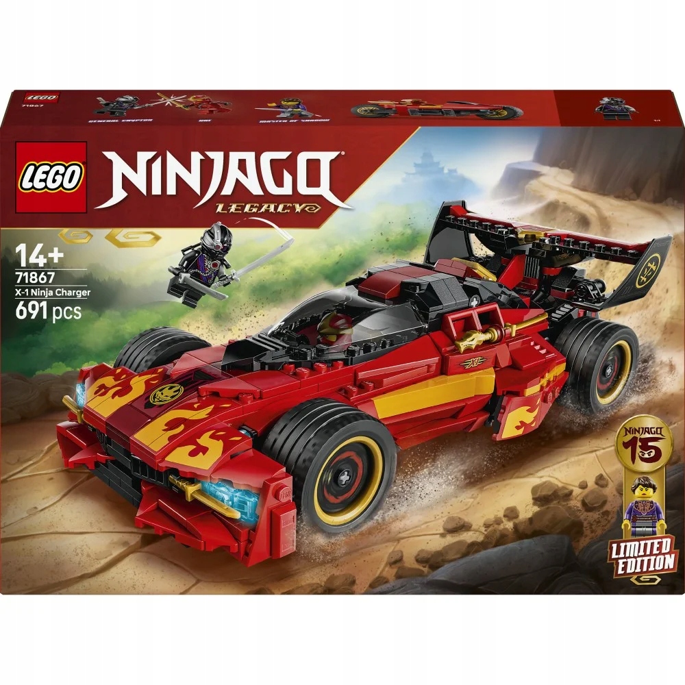 Lego Ninjago Ninjazávodník X-1 – 15. výročí 71867