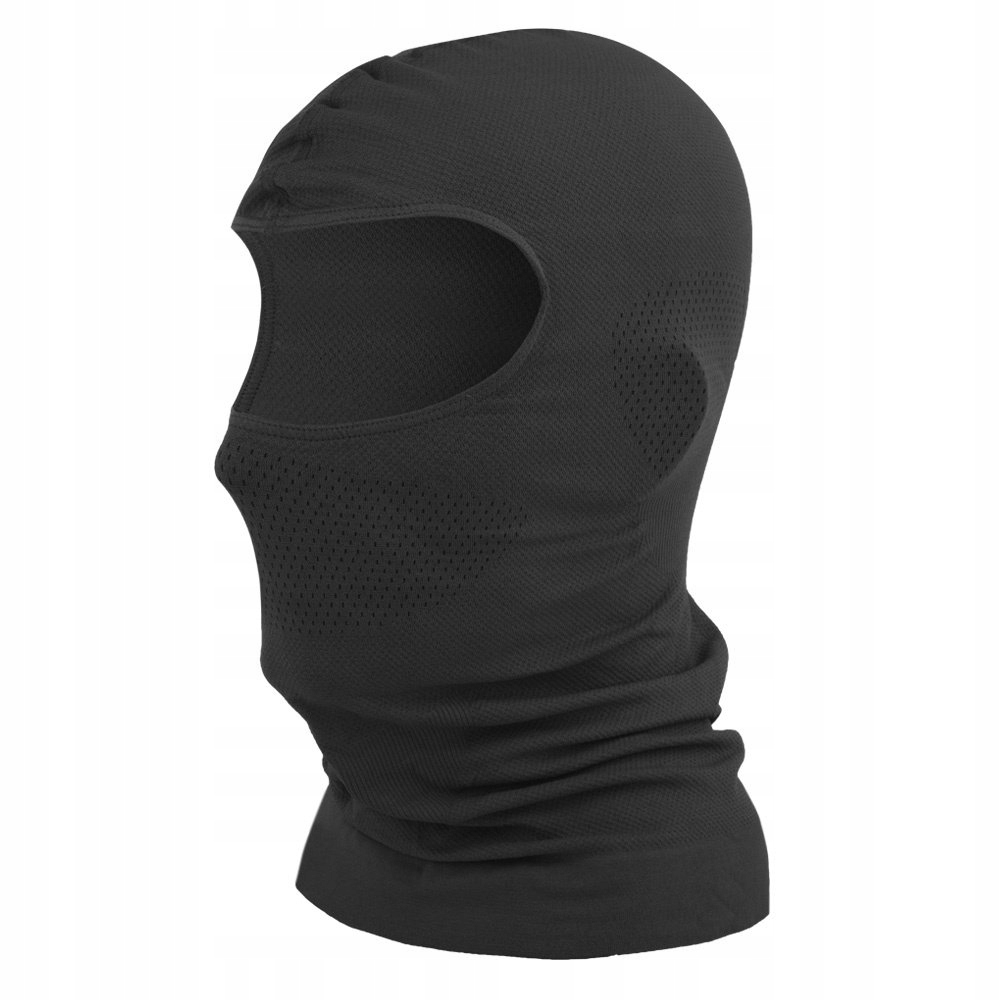 Kominiarka Termoaktywna Spaio Alpha Unisex Czarna Oddychająca pod Kask S/m