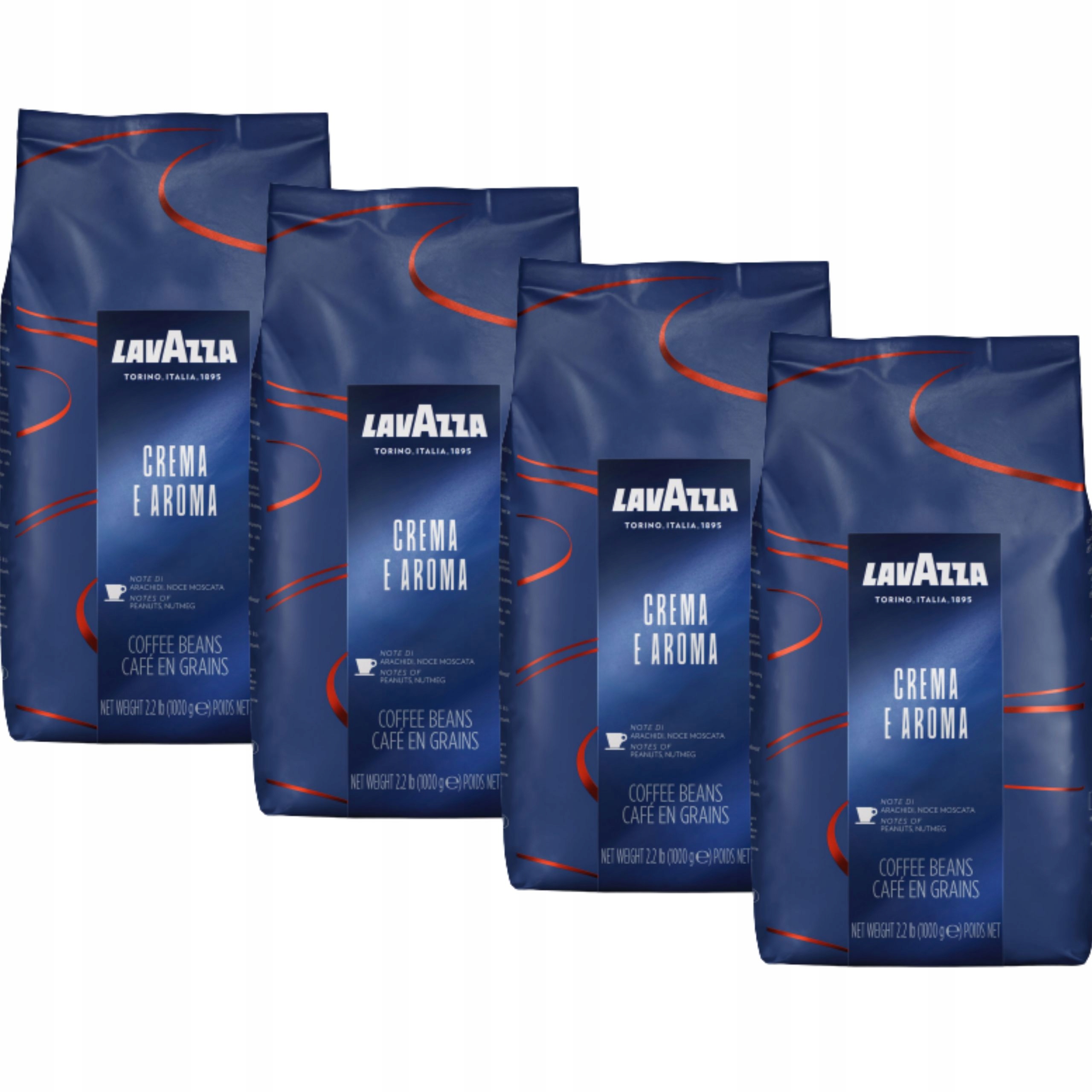 Levně Káva zrnková Lavazza Crema E Aroma Espresso 4x1 kg