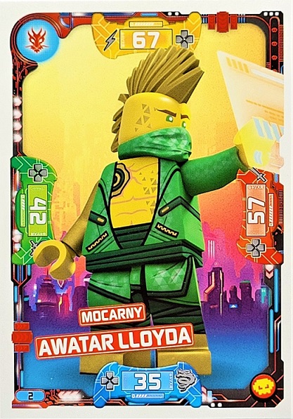 Lego Ninjago Karta Seria 5 nr 002