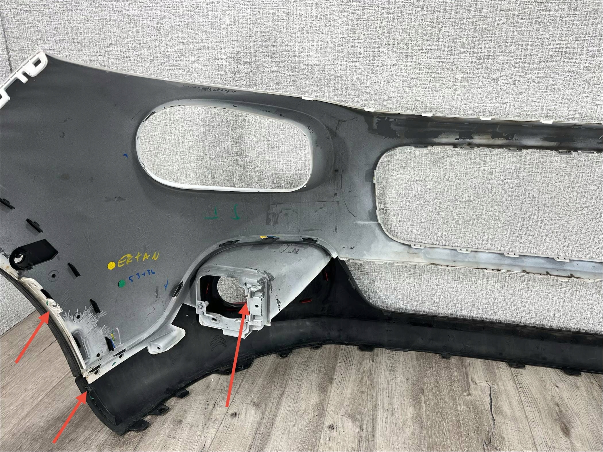 CITROEN C3 III 2016 - 2020 bumper front 9813378877