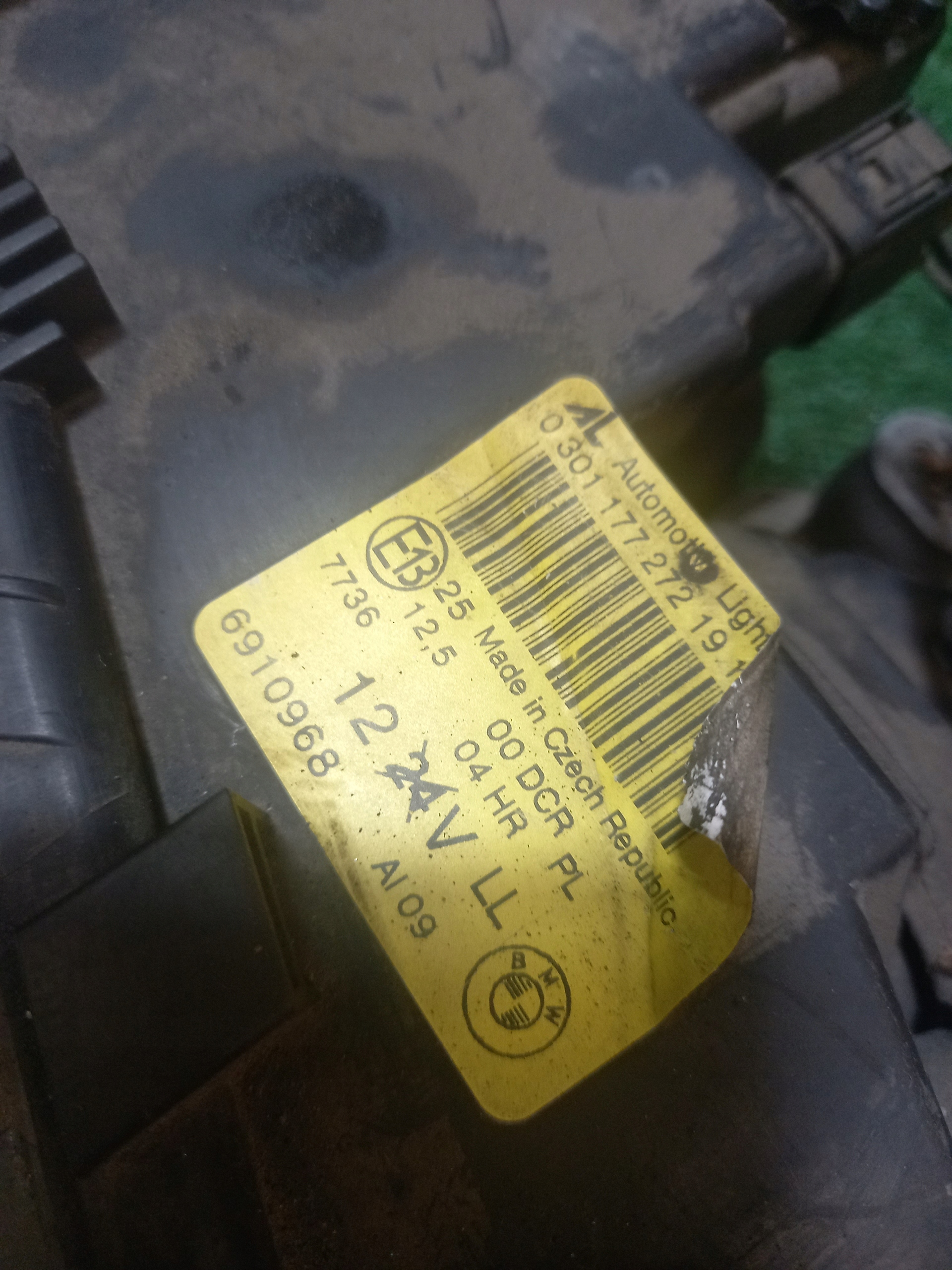 light right front BMW E46