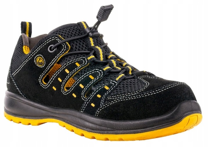 LETNIE WYGODNE SANDAŁY ROBOCZE VM MEMPHIS S1P + Autorska naklejka BHPSUPPLY