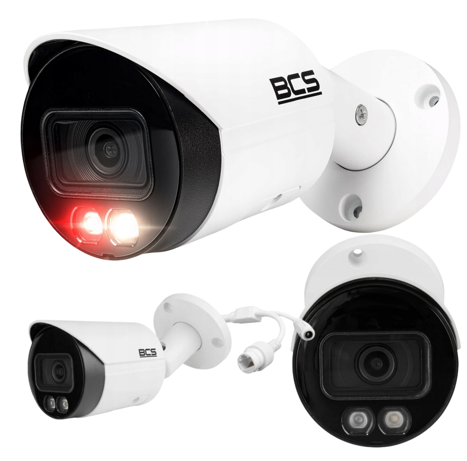 Kamera Ip 8Mpx BCS-L-TIP18FCR3L3-Ai1 IR30m Kolor Podczerwień Funkcje Ai