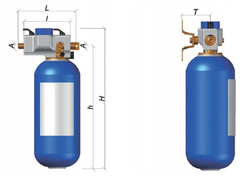 Syr 3200 demineralizator do instalacji butla 4L Stan opakowania oryginalne
