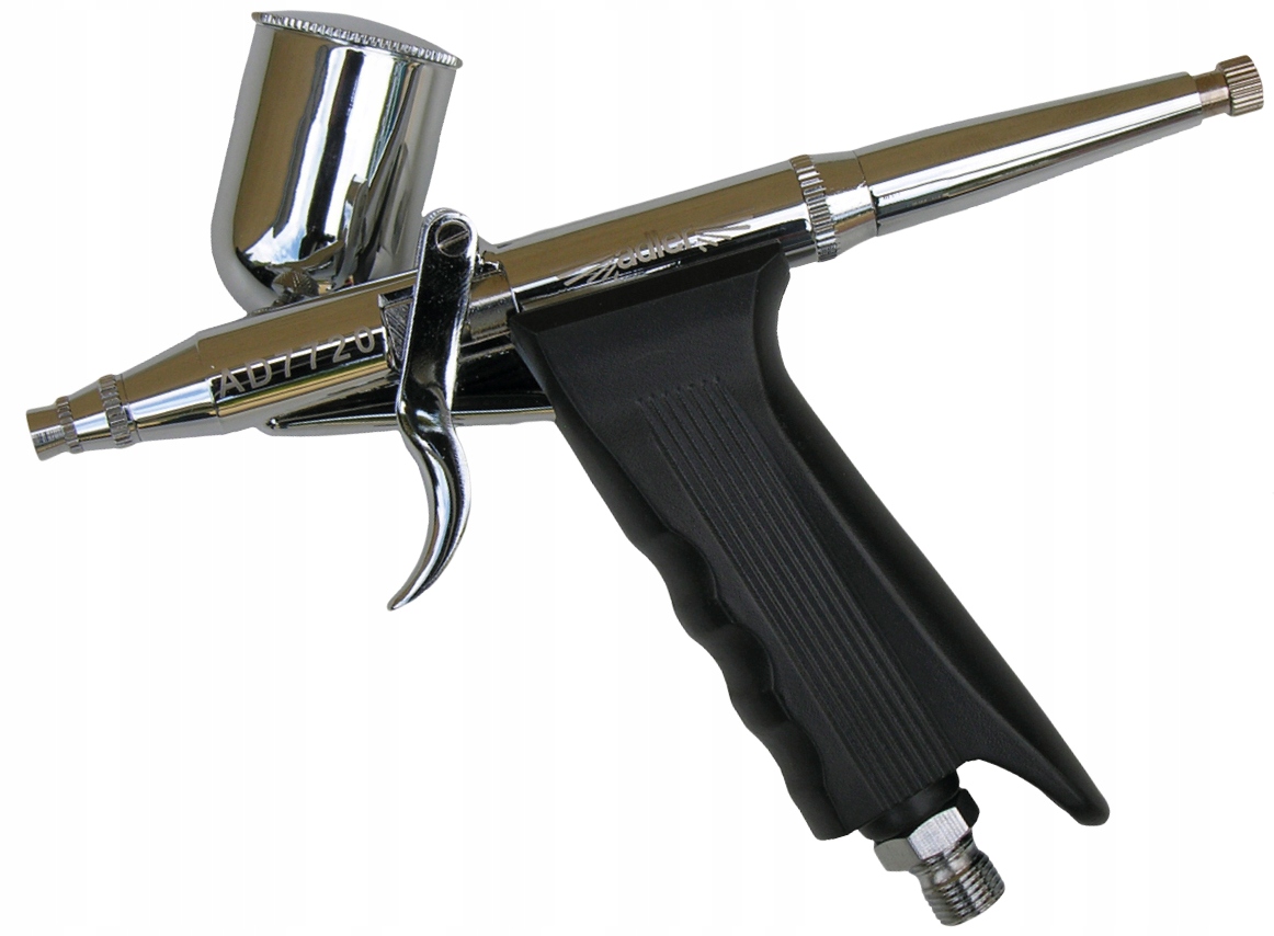 2x pistolový Airbrush AD-7720 tryska 0,5/0,3 mm Adler