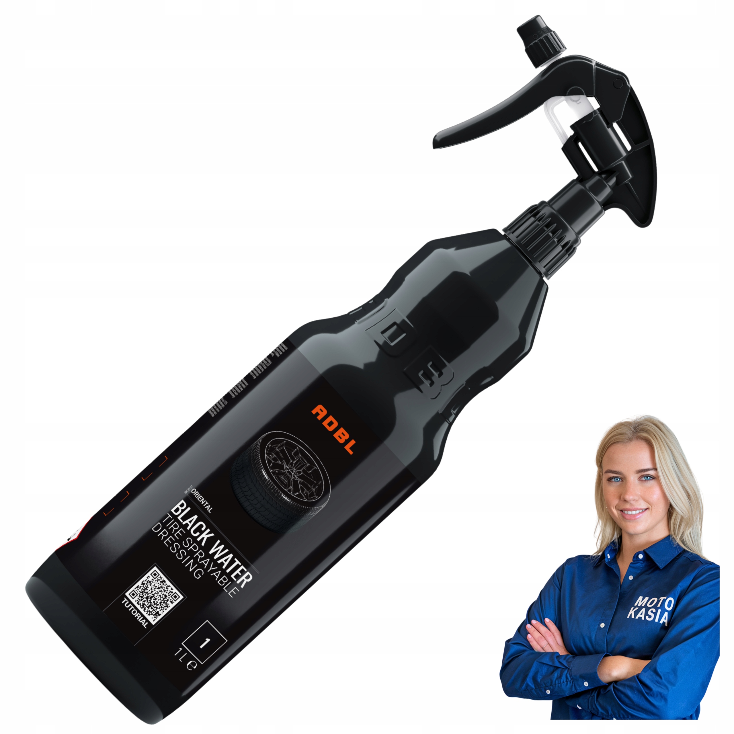 Adbl Black Water 1L Dressing Do Opon i Gum Czernidło Spray Ochrona Uv