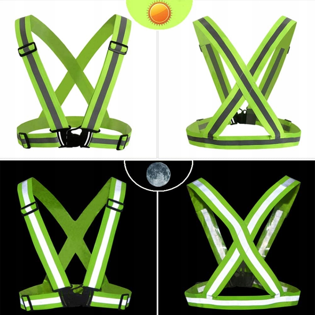 SZELKI ODBLASKOWE ROWER MOTOR KAMIZELKA ODBLASKOWA Marka Retoo