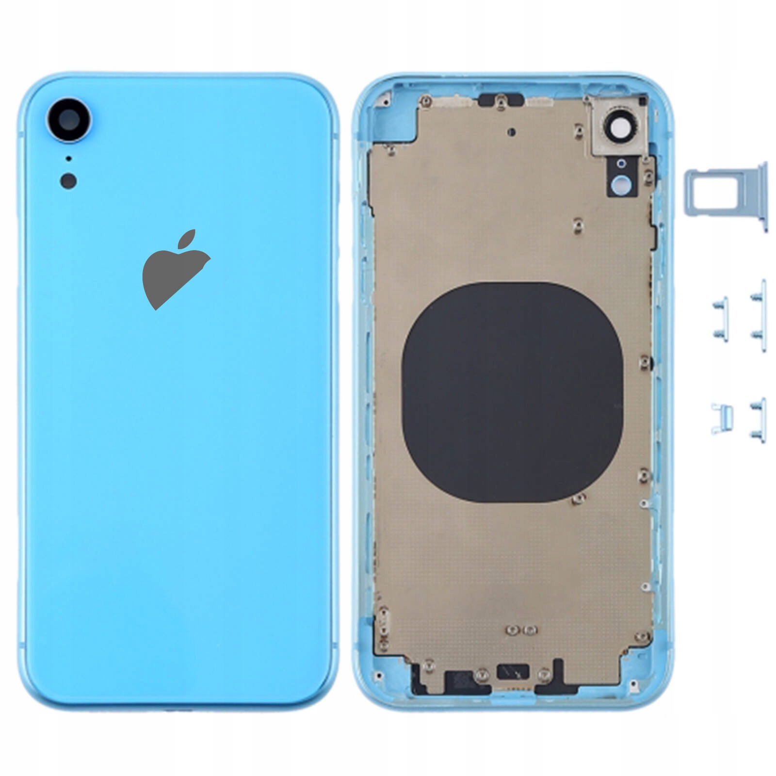 Obudowa do iPhone Xr korpus niebieski