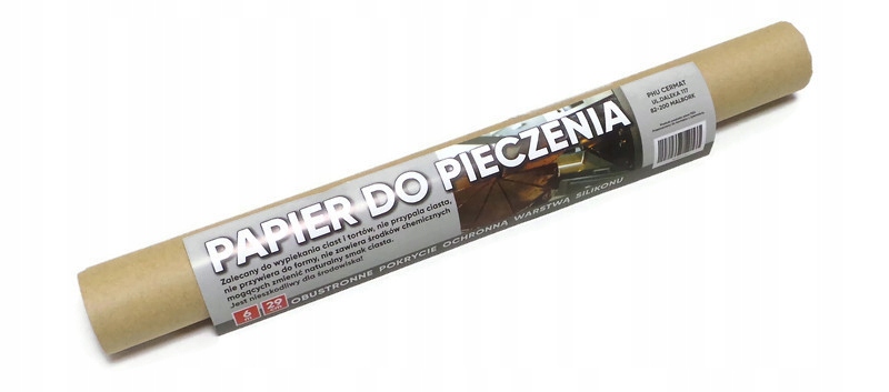 PAPIER DO PIECZENIA 6 M x 29 CM SILIKONOWANY OBUSTRONNY PERGAMIN