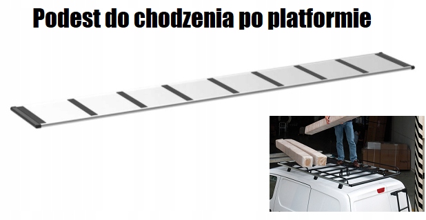 PLATFORMA ALUMINIOWA CITROEN Jumper L1H1 96-06r. Model Cruz Evo Rack