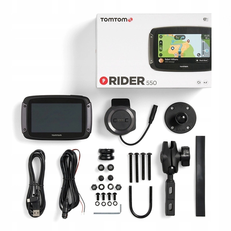 Nawigacja motocyklowa TomTom Rider 550 Gratisy