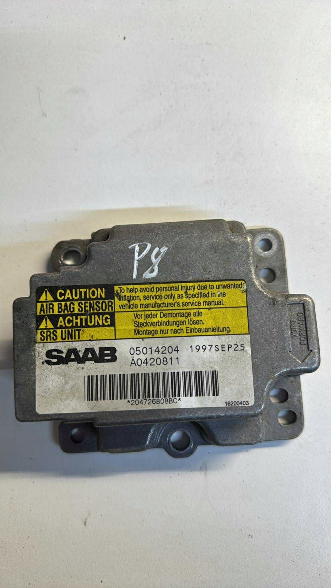 SAAB 9-5 control unit module airbag 05014204 19970CT10 SRS
