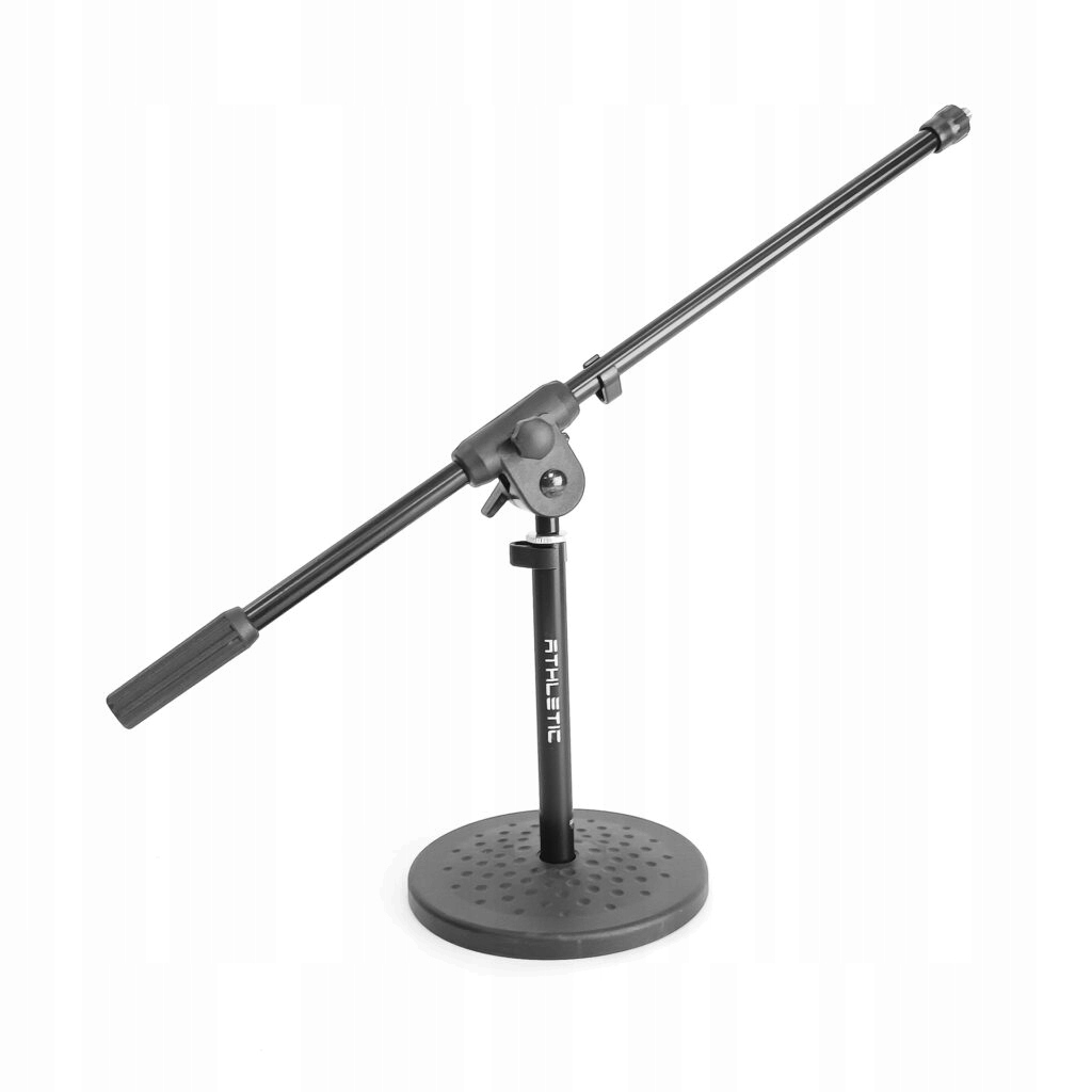 Athletic MS-2C Statyw Do Mikrofonu Mikrofonowy Niski Stojak Do Nagłośnienia