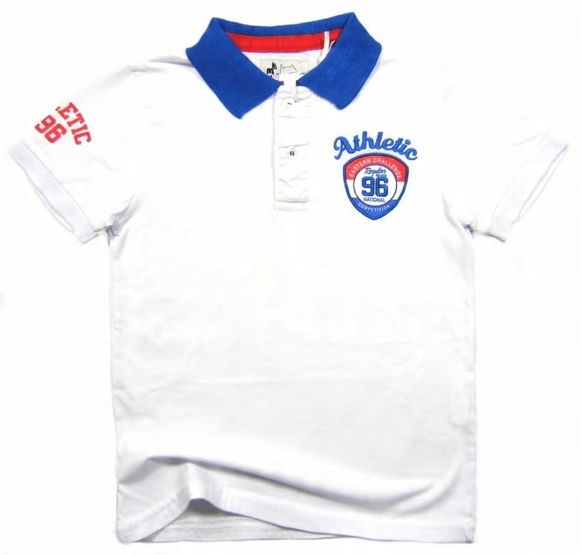 

koszulka polo 5356 Challenge 8A biała bawełna