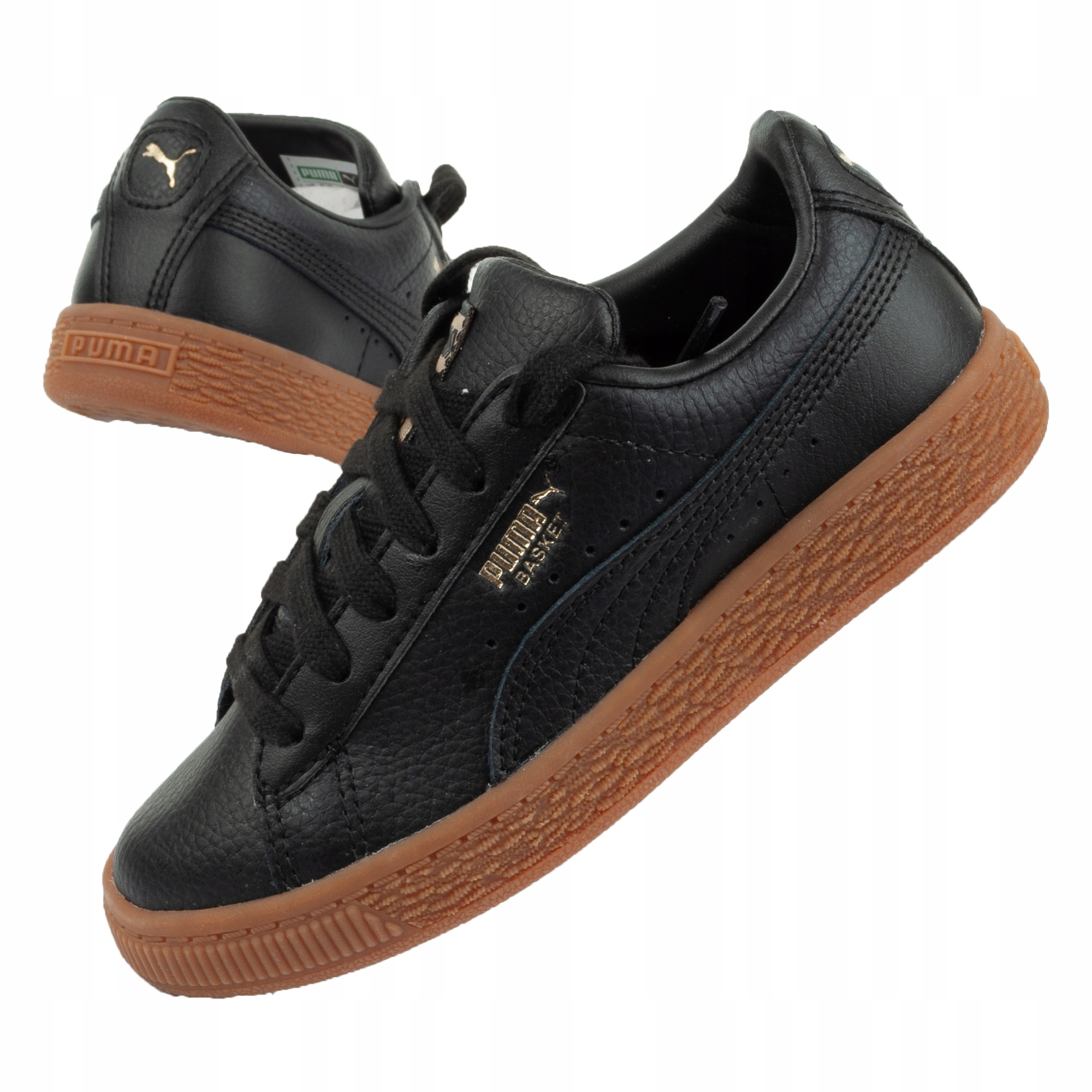 

Buty Dziecięce Puma Basket Classic Gum [366669 01]