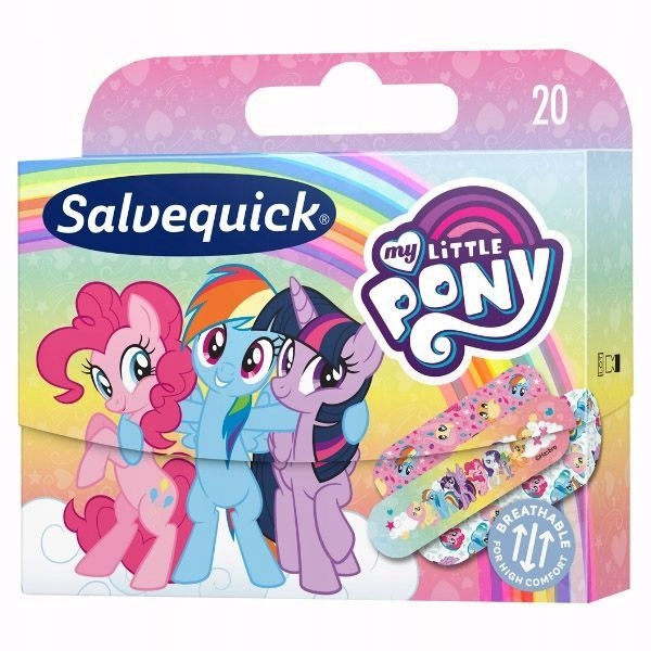 

Plastry Salvequick My Little Pony 20 sztuk kucyki