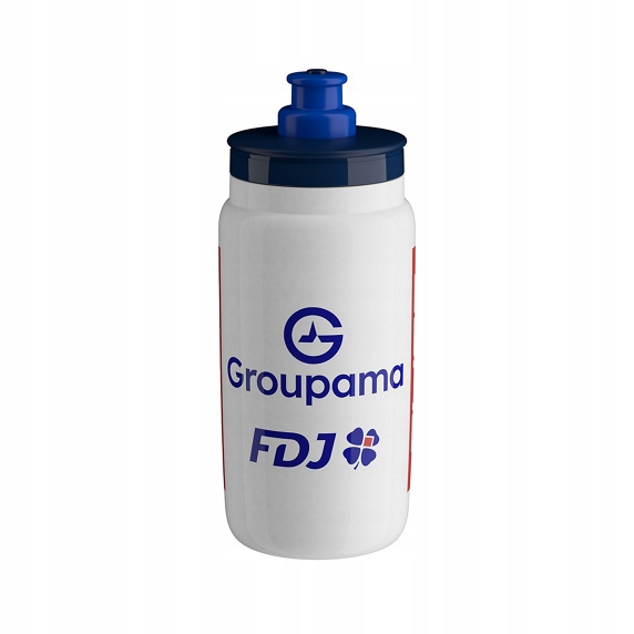 Bidon Rowerowy Elite Fly Team Groupama-FDJ 2025 550 ml biały
