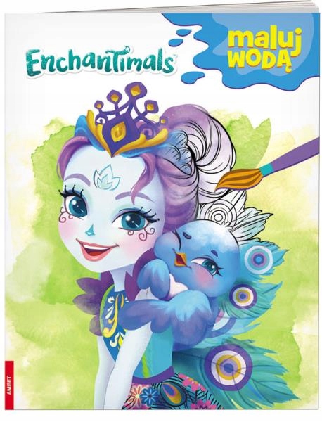 Książka Enchantimals. Maluj wodą MW-1302 Ameet