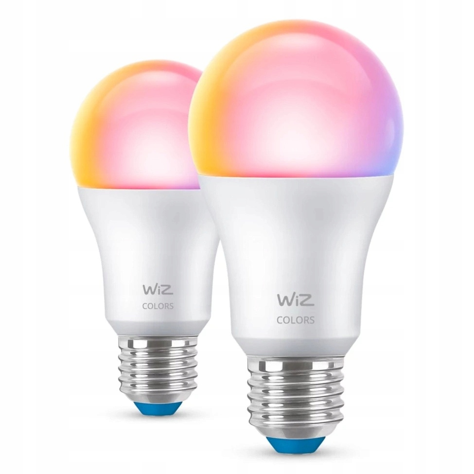 2 x Żarówka Led 8,5W E27 Rgb 60W kpl