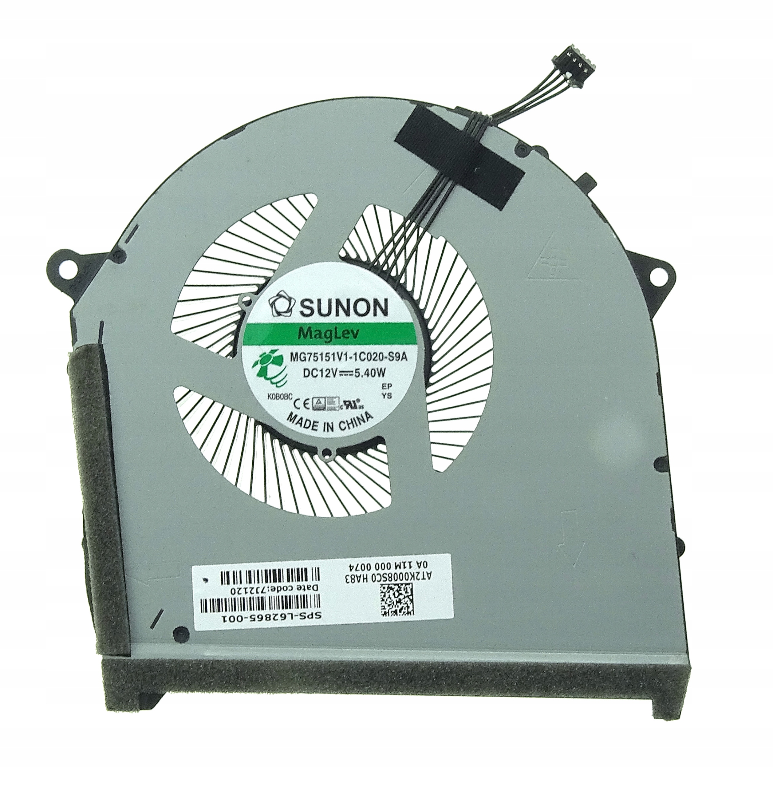 Ventilátor Hp Omen 17-CB s Rtx Gpu 15.5 mm