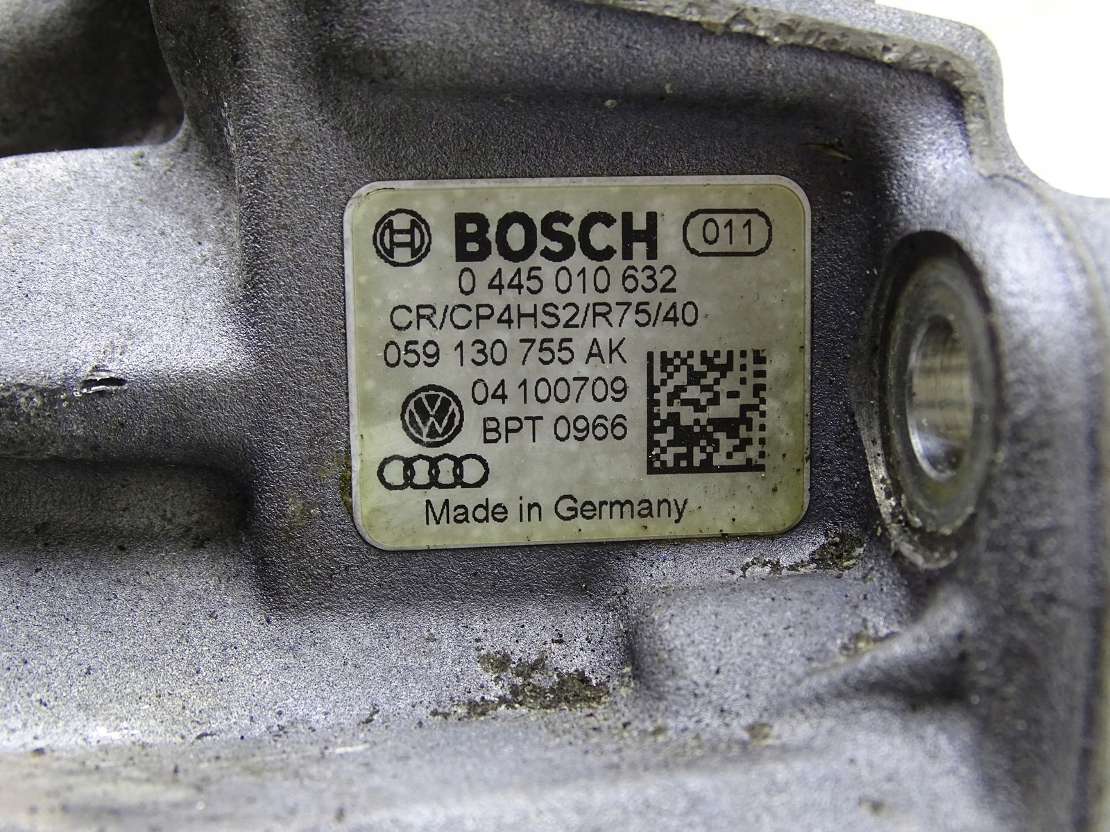Einspritzpumpe AUDI A6 C7 A7 4G 3.0 TDI CDU 059130755AK