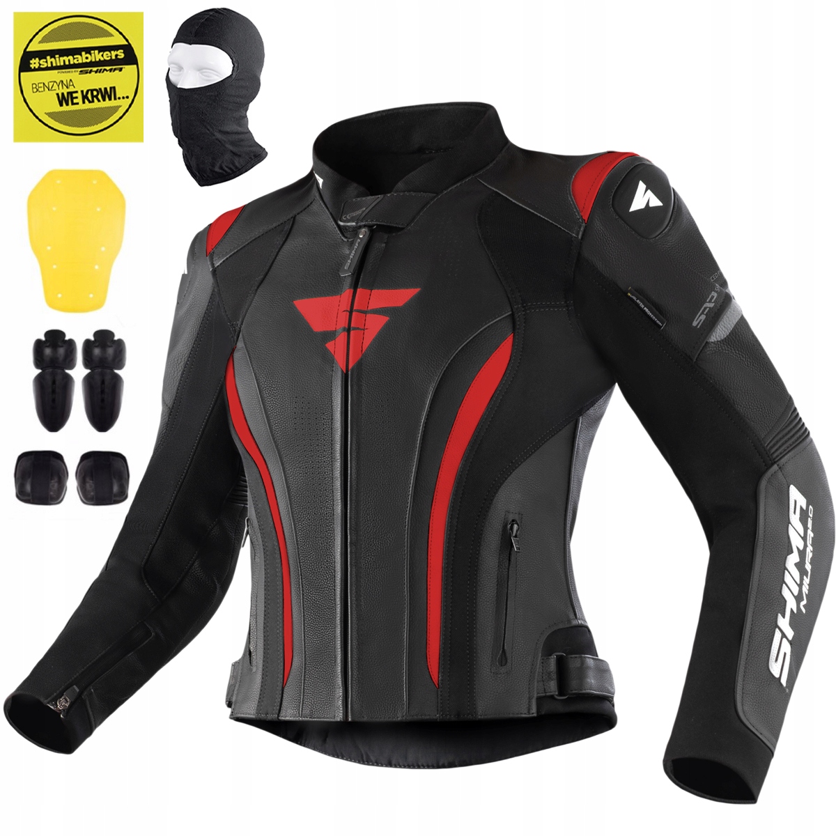 Moto Bunda Shima Miura 2.0 Dámska Kožená Športová Darček