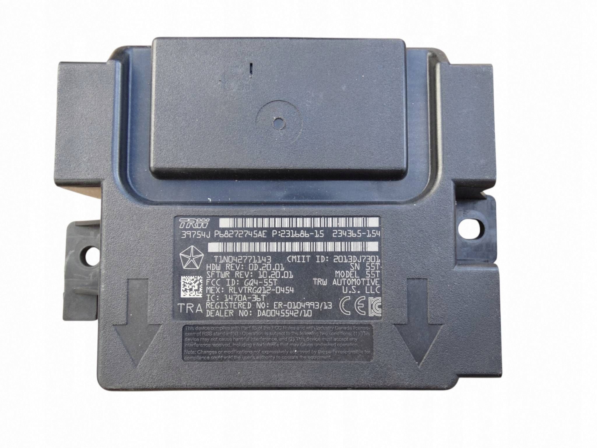 running board / computer / control unit ECU komplet of keys Jeep Cherokee V KL 2.2 CRD