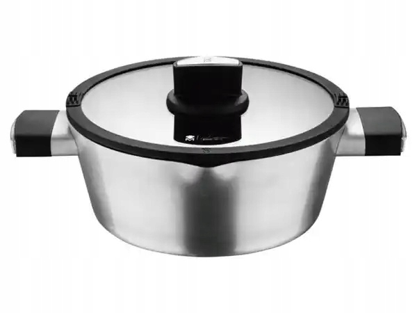 Hrnec S Víkem, Indukce 24 cm 3,9 L Masterpro By Karol Oksara