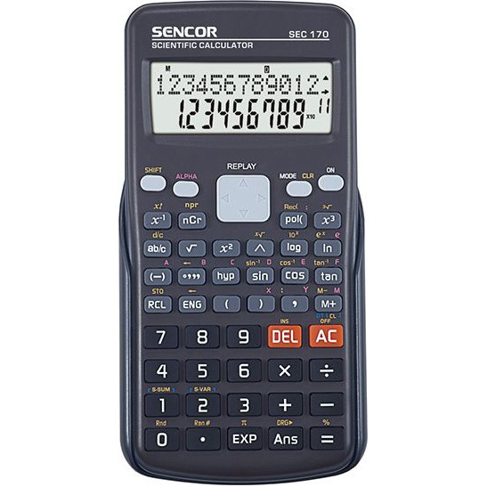 

Sencor kalkulator naukowy szkolny 240funkcj 12cyfr