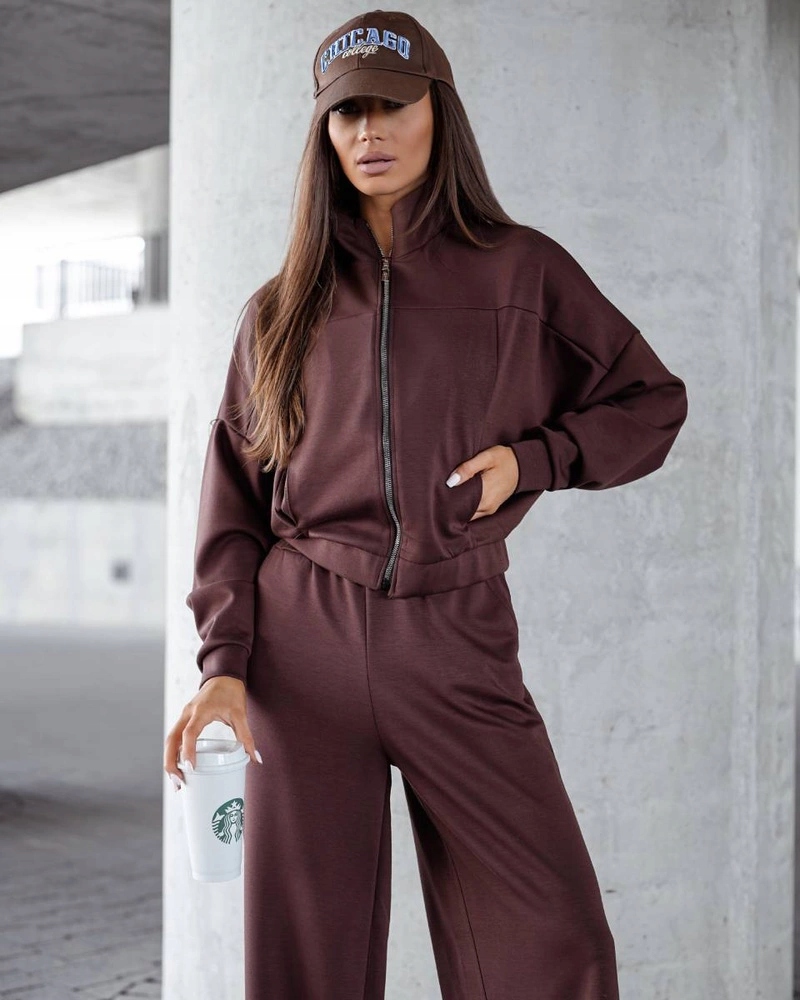 Mikina A Kalhot 821109 Čokoláda L/XL
