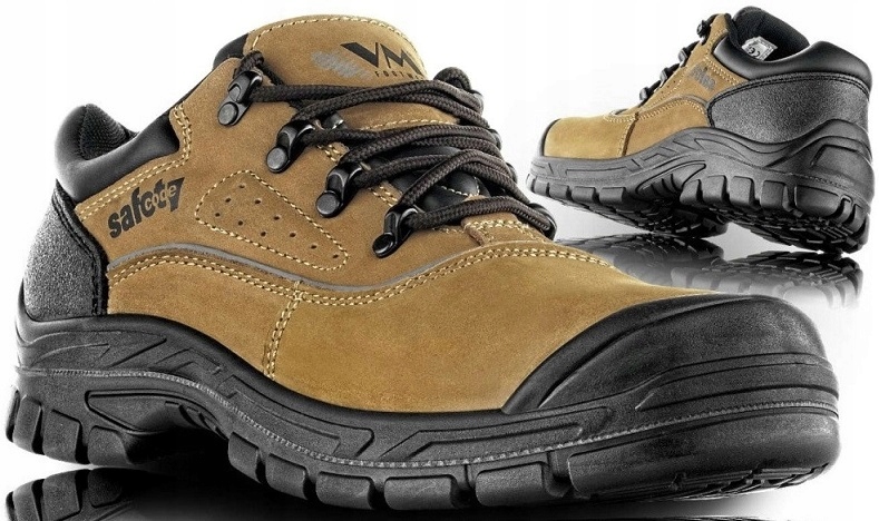 Buty robocze obuwie ochronne półbuty bhp z podnoskiem VM ASTANA S3 SRC